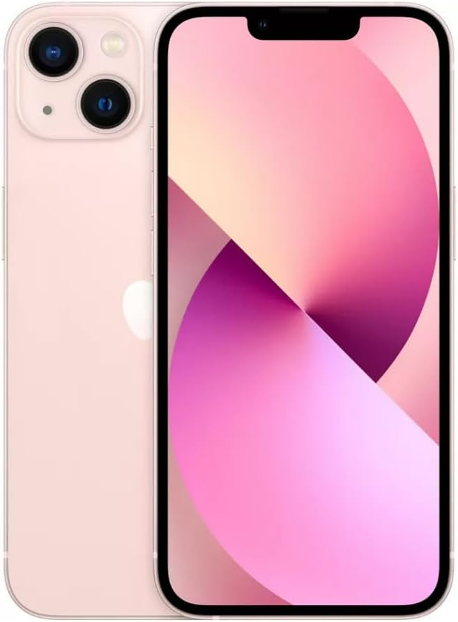 Apple iPhone 13, 128GB, Pink – Unlocked (Renewed)