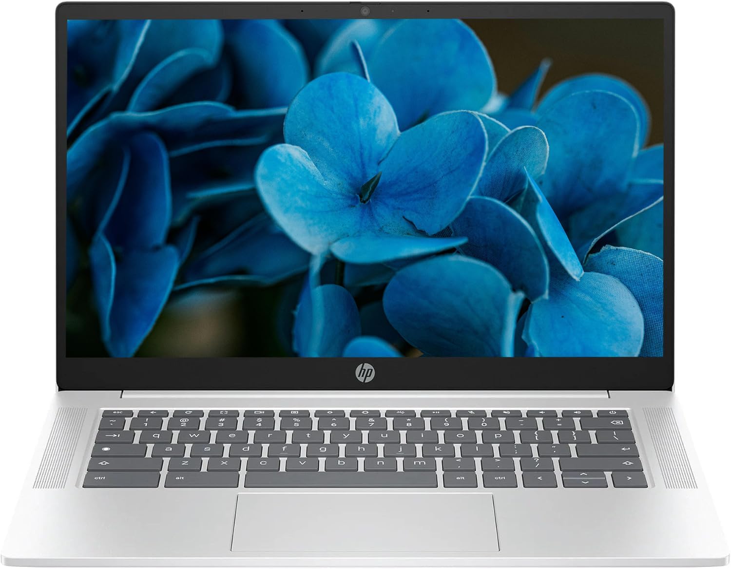 HP 2025 Lightweight Chromebook, 14” HD IPS Display, Intel N Processor Up to 3.69GHz, 4GB LPDDR5 Ram, 128GB SSD, Super-Fast 6th Gen WiFi, Chrome OS, Dale Silver, Renewed