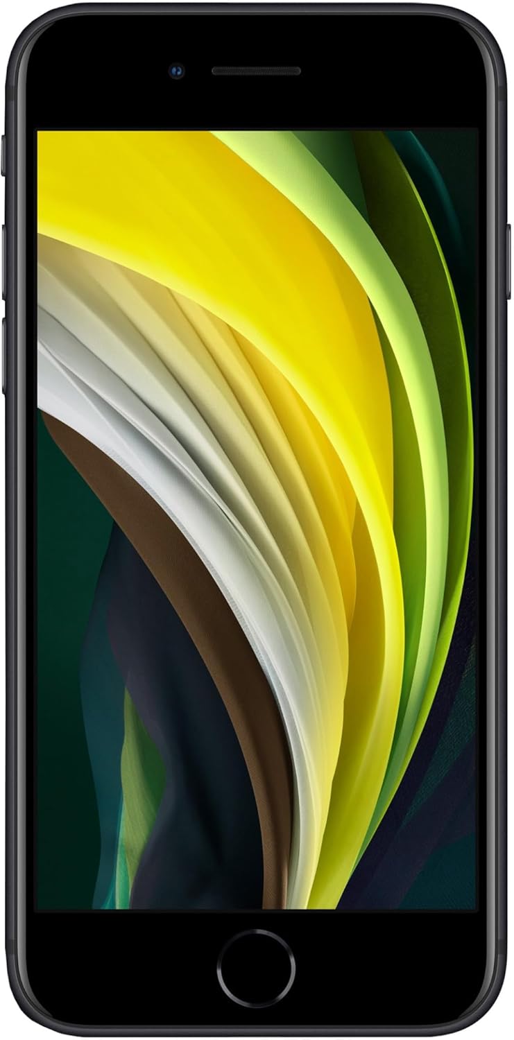 Apple iPhone SE 2nd Generation, US Version, 64GB, Black – Unlocked (Renewed)