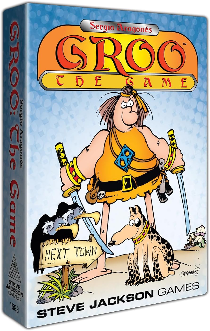 Groo The Game by SJG, Strategy Board Game