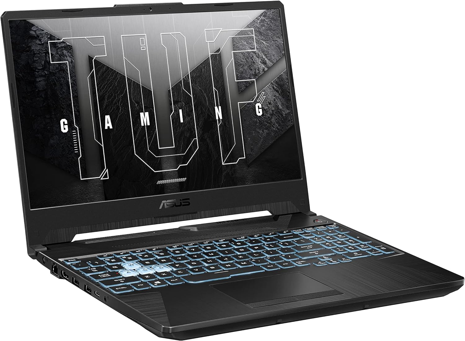 ASUS TUF Gaming A15 Gaming Laptop, 15.6” FHD 144Hz Display, NVIDIA® GeForce RTX™ 2050, AMD Ryzen™ 5 7535HS, 8GB DDR5, 512GB PCIe® Gen4 NVMe™ SSD, Wi-Fi 6, Windows 11, FA506NF-ES51