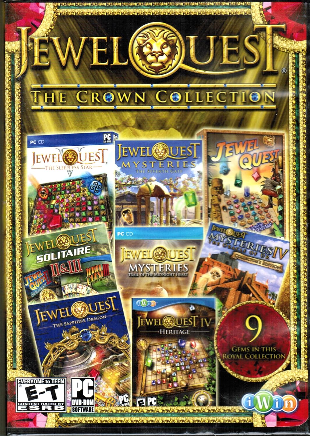 Jewel Quest The Crown Collection (PC Games)