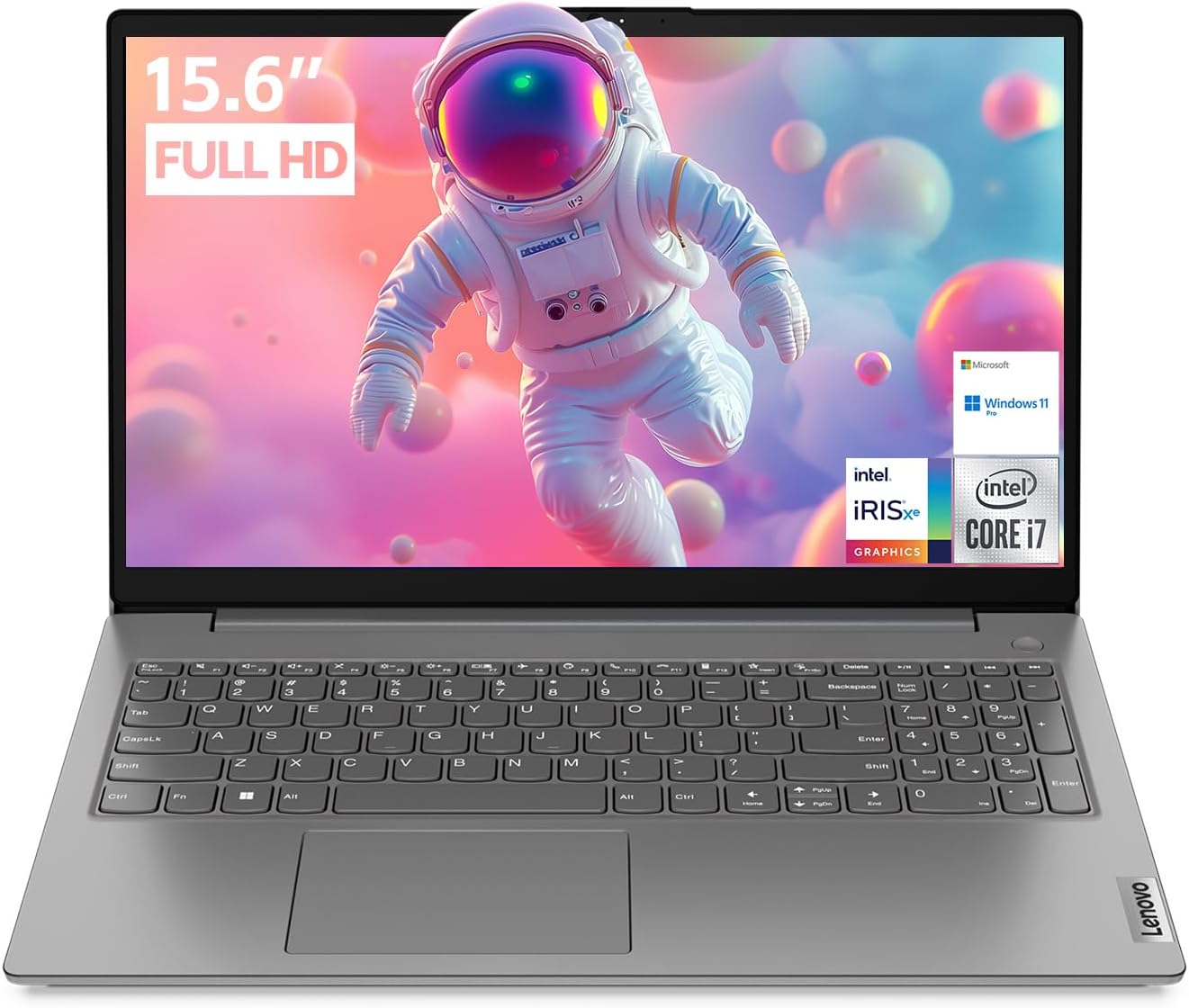 Lenovo V15 Laptop for Business, Home, Student | 15.6″ FHD Anti-Glare Display | Intel Core i7-1255U | 40GB RAM | 1TB SSD | HDMI | Type-C | RJ-45 | Numeric Keypad | Webcam | Wi-Fi 6 | Windows 11 Pro