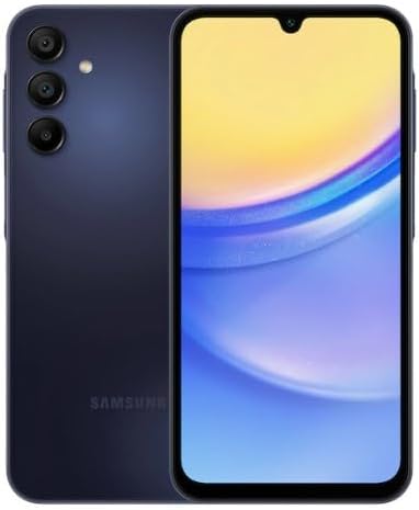 Samsung Galaxy A15 5G 128GB, 6.5″, GSM Unlocked, SM-A156M (Blue Black)