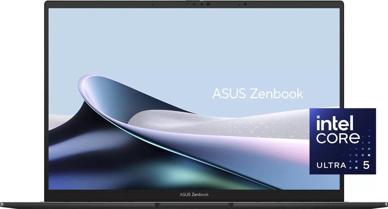 Asus ZenBook 14 Pro oled Q415 Business Laptop (14″ Fhd+ Touchscreen, Intel 14-Core Ultra 5 125H, 8Gb ddr5, 512Gb ssd), Ai pc, Fhd Webcam, Win 11 Pro