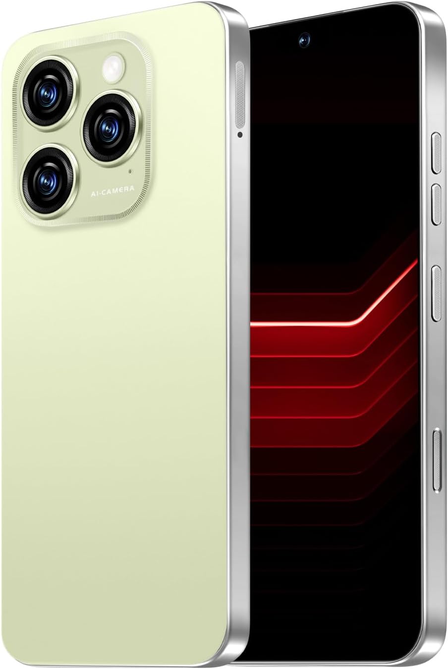 16PROMA X 5G Cell Phone,Smartphone Unlocked Cell Phone 8GB+256GB/6.99″ Display/68MP+108MP Camera/7000 mAh Battery Super Endurance, Dual SIM Card/Face Unlock/GPS (Yellow)