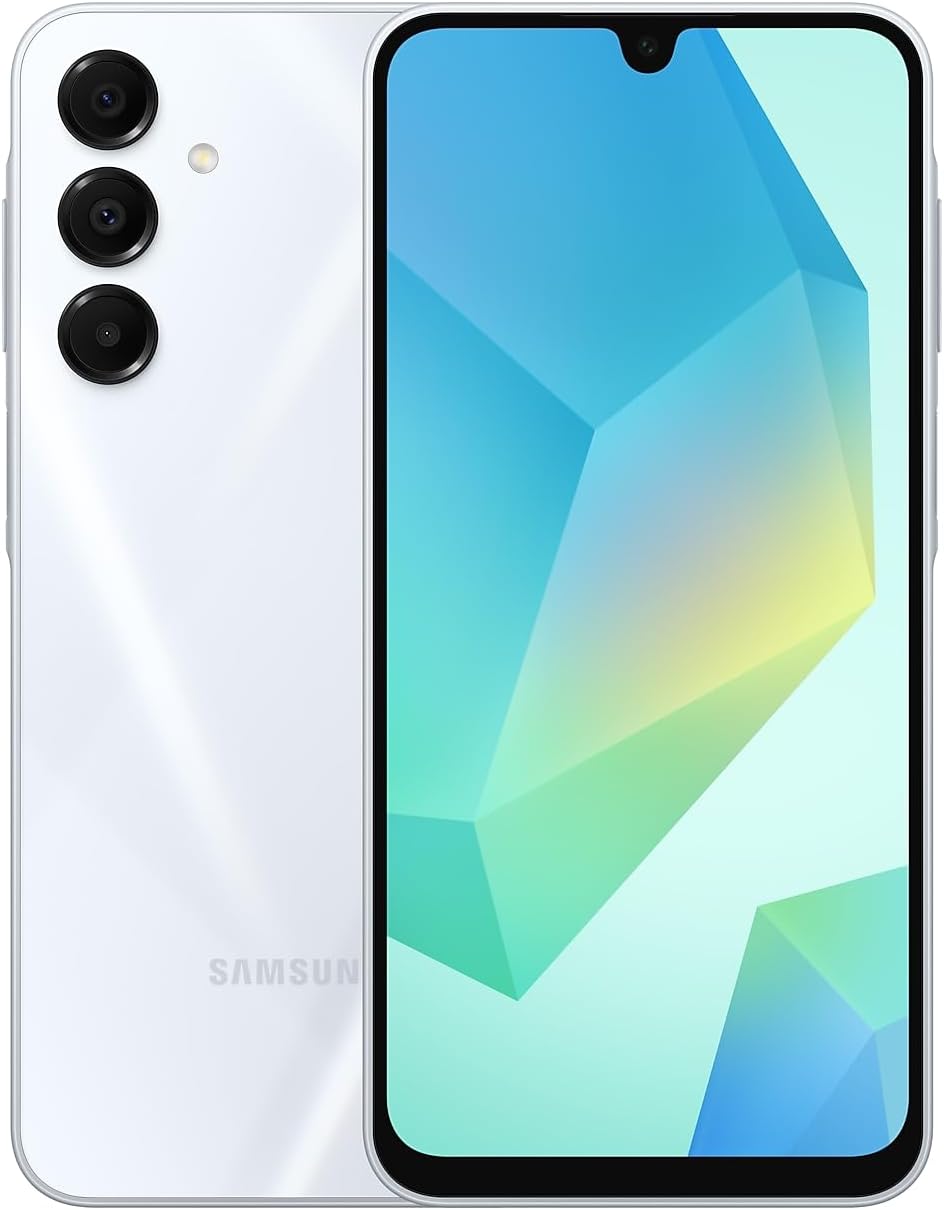 SAMSUNG Galaxy A16 5G (128GB + 4GB) International Model SM-A166M/DS Factory Unlocked 6.7″ Dual Sim 50MP Dual Cam (Light Gray)