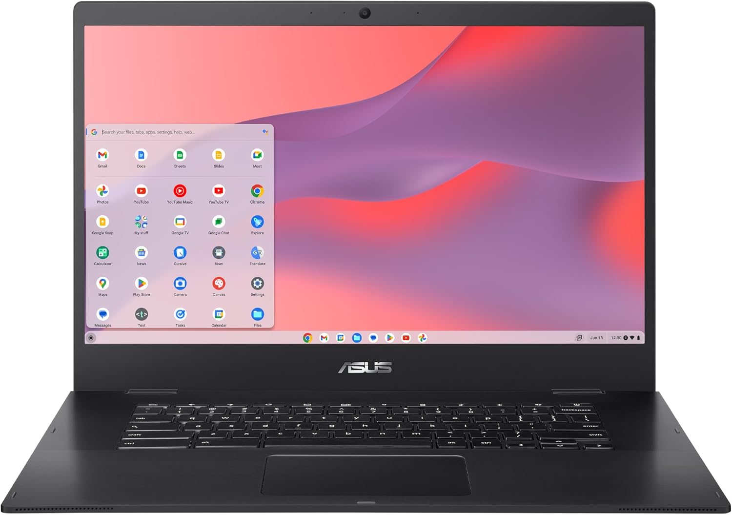 asus ASUS Chromebook CX1, 15.6/” Full HD NanoEdge Display, Intel Celeron N3350 Processor, 64GB eMMC Storage, 4GB RAM, Spill-Resistant Keyboard, Chrome OS, Mineral Gray, CX1500CNA-WS44F (Renewed)
