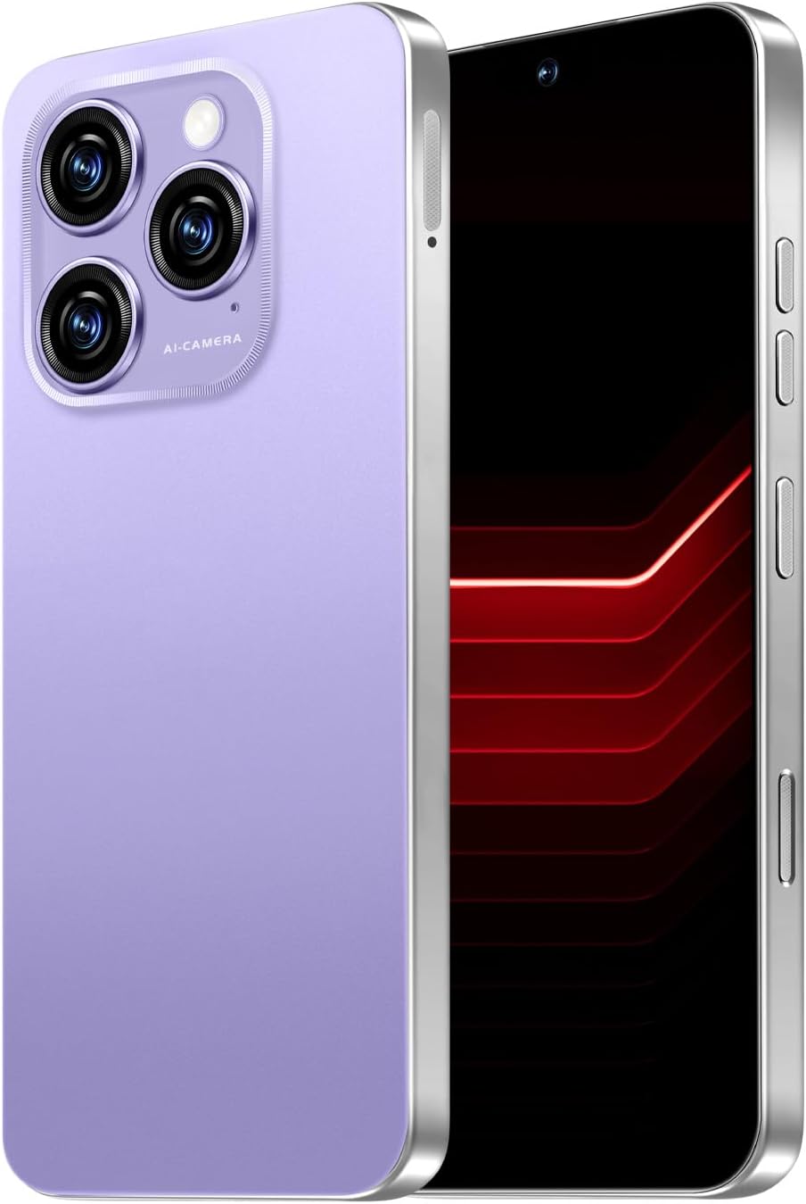 16PROMA X 5G Cell Phone,Smartphone Unlocked Cell Phone 16GB+512GB/6.99″ Display/68MP+108MP Camera/7000 mAh Battery Super Endurance, Dual SIM Card/Face Unlock/GPS (Purple)