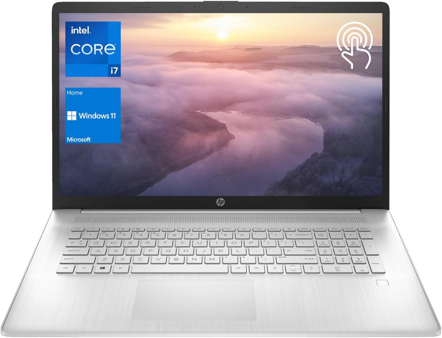HP 2025 Premium Laptop, 17.3″ HD+ Touchscreen, Intel Core i7-1355U, 32GB RAM, 1TB PCIe SSD, Webcam, FP Reader, Backlit Keyboard, Wi-Fi 6, Windows 11 Home