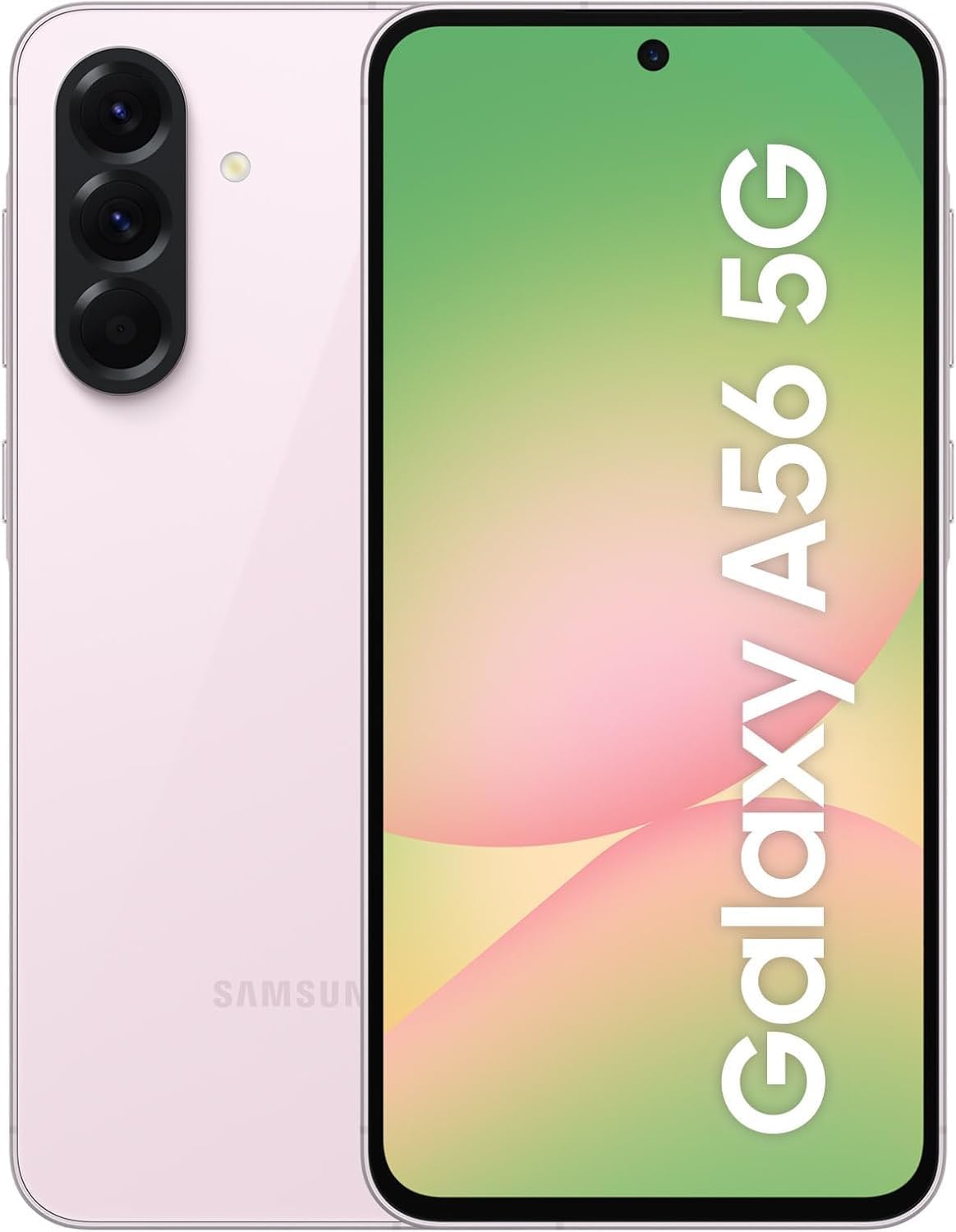 SAMSUNG Galaxy A56 5G Ai (for Tmobile Mint Tello & Global) (128GB + 8GB) Version Latina Unlocked SM-A566E/DS 6.6″ 120Hz 50MP Triple (Awesome Pink SM-A566ELIATPA)