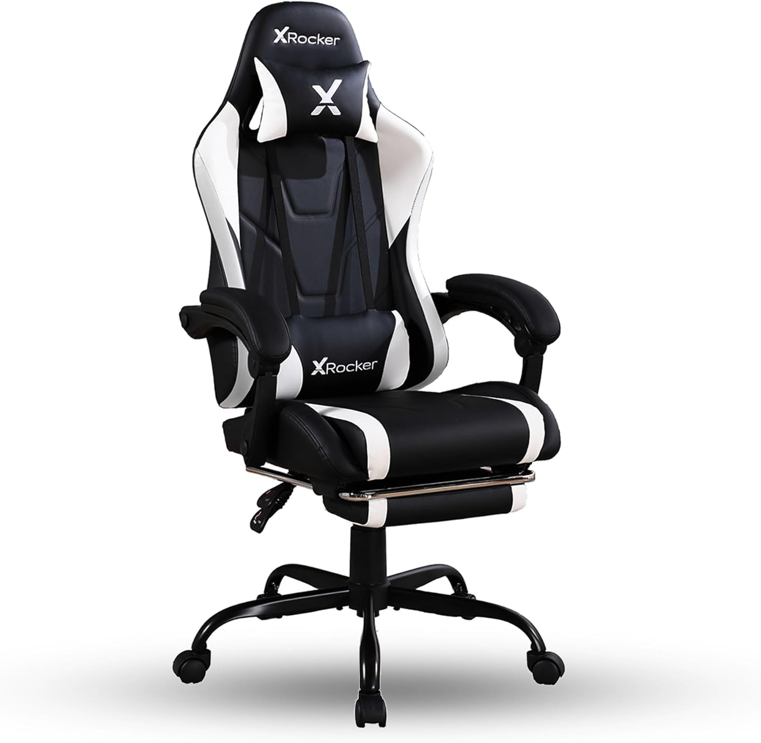 X Rocker PC Computer Video Gaming Office Chair, Built in Audio Speakers and Ergonomic Design for Men, Boys, Girls, Teens