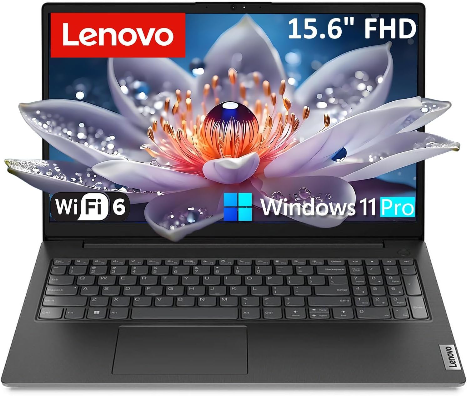 Lenovo Laptop Computer for Home Business Student, 32GB DDR4 RAM, 1TB PCIe SSD, 15.6″ FHD, Intel Dual-Core Processor, WiFi 6, Bluetooth, Type-C, HDMI, Windows 11 Pro, AZ-XUT