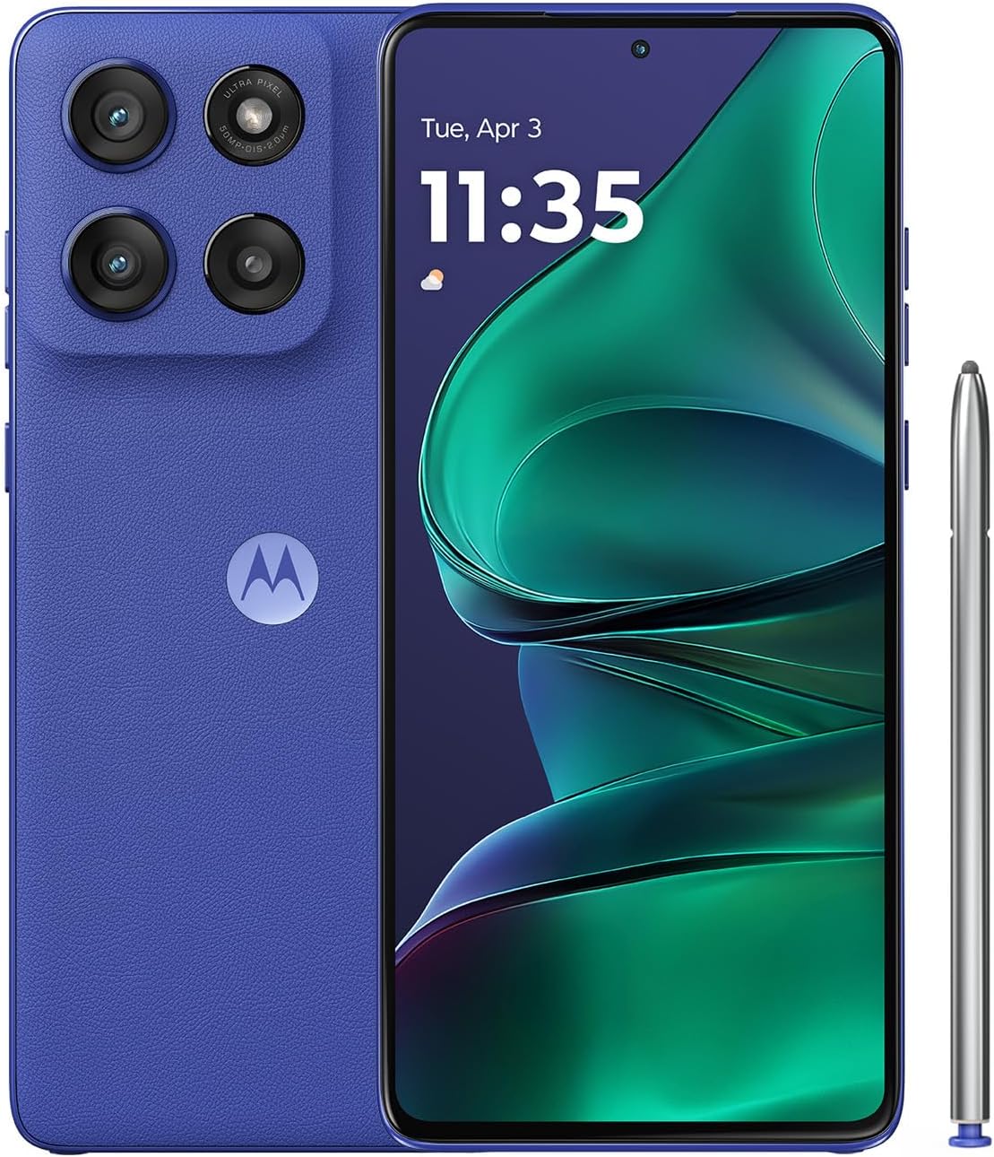Motorola Moto G Stylus – 2025 | Unlocked | Made for US 8/256GB | 50MP Camera | Pantone Surf The Web