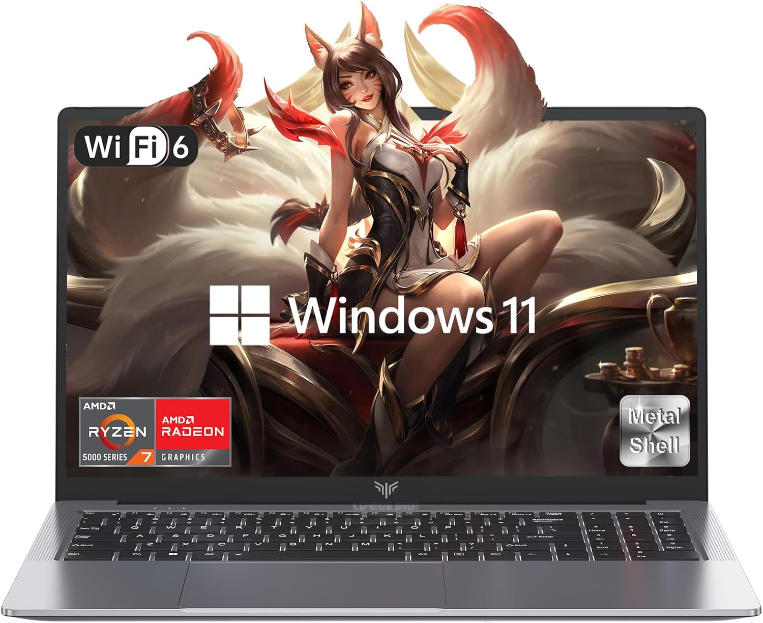 ACEMAGIC 2025 Laptop, Laptop Computer with AMD Ryzen 7 5700U (8C/16T, Up to 4.3GHz), 16GB RAM 512GB NVMe SSD Windows 11 Laptop, Radeon RX Vega 8 Graphics, 16.0-inch Display, WiFi 6,Backlit KB