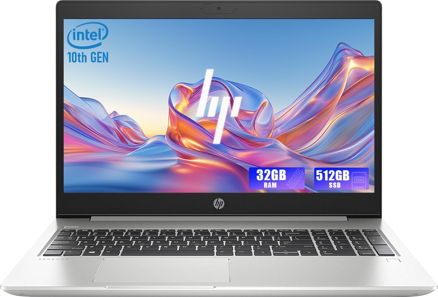 HP ProBook 440 G7 14-inch FHD Laptop Computer, 10th Gen Intel Quad-Core i5-10210U, 32GB DDR4 RAM, 512GB SSD, Backlit Keyboard, HDMI, Type-C, Windows 10 Pro (Renewed)