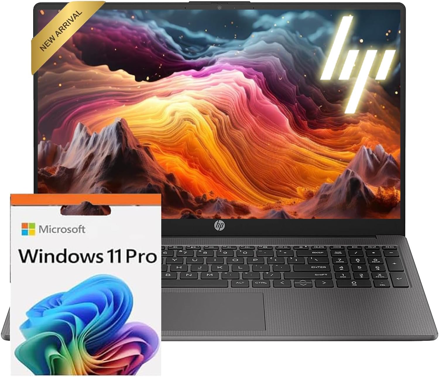 HP 255 G10 Laptop for Home or Work, 16GB RAM, 1TB SSD, 15.6″ Full HD, Ryzen 3 7330U (Beat Intel i5-1135G7), HDMI, USB-C, Windows 11 Pro, Business and Fun Ready