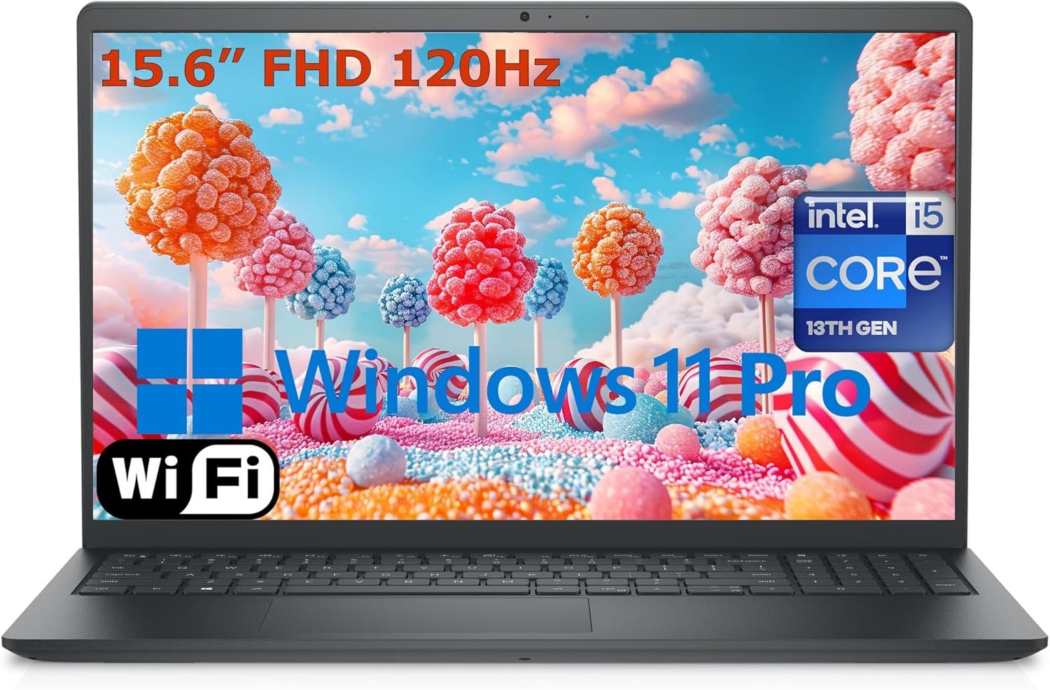 Dell 15.6″ 3530 Laptop Computer for Home & Business Student, Intel 10-Core i5-1334U (Beat i7-1250U), 16GB DDR4 RAM, 512GB PCIe SSD, 120Hz FHD, WiFi, Bluetooth, RJ45, Carbon Black, Windows 11 Pro